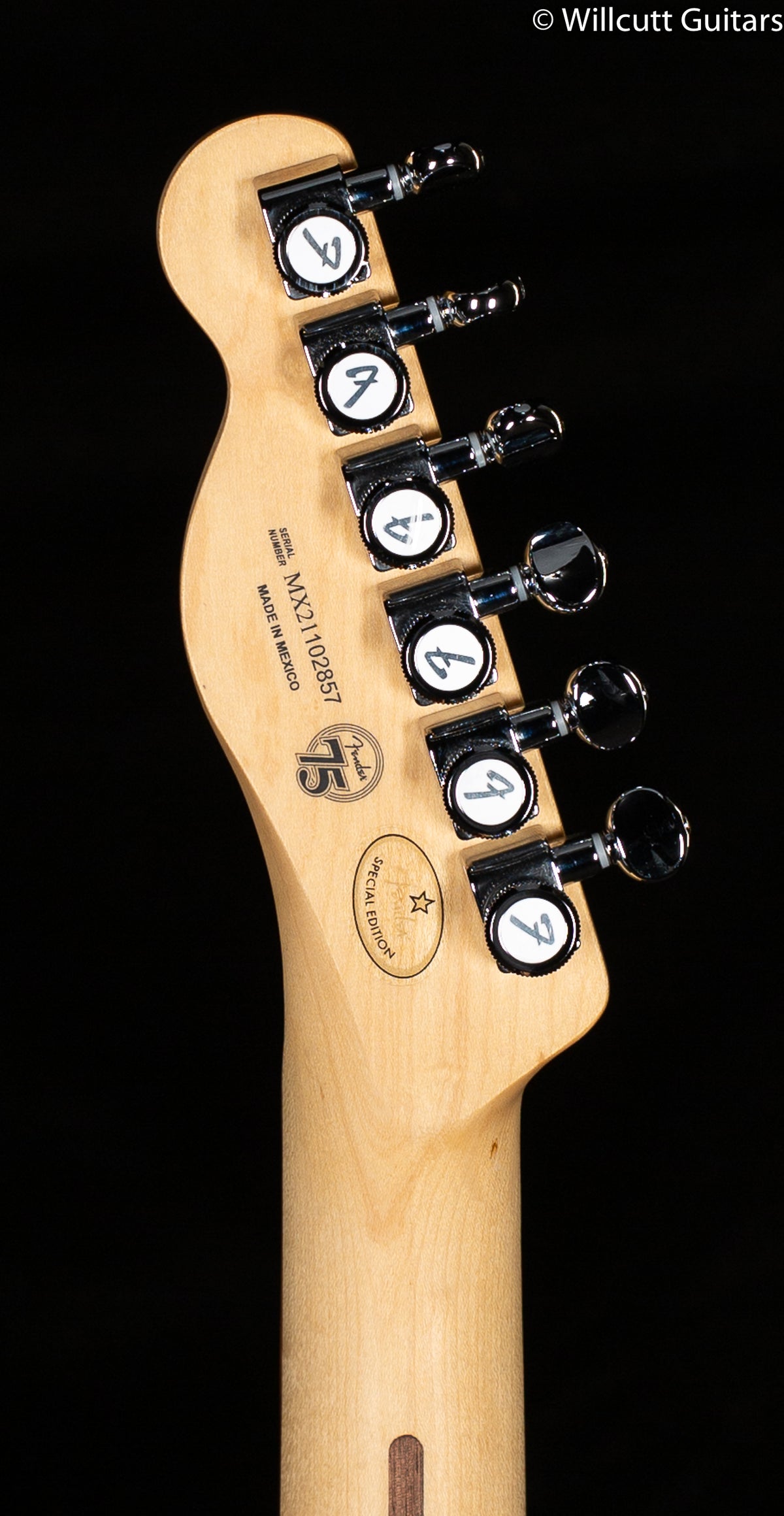 Fender Deluxe Nashville Telecaster Fiesta Red Pau Ferro (857)