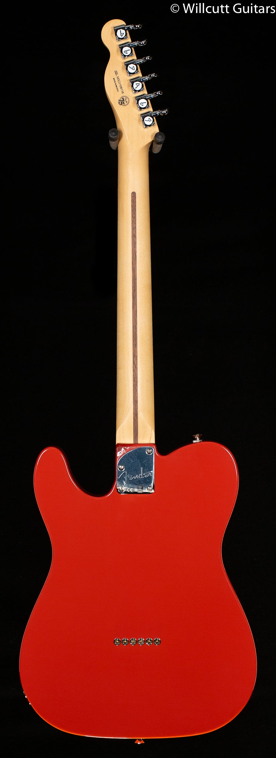 Fender Deluxe Nashville Telecaster Fiesta Red Pau Ferro (116)