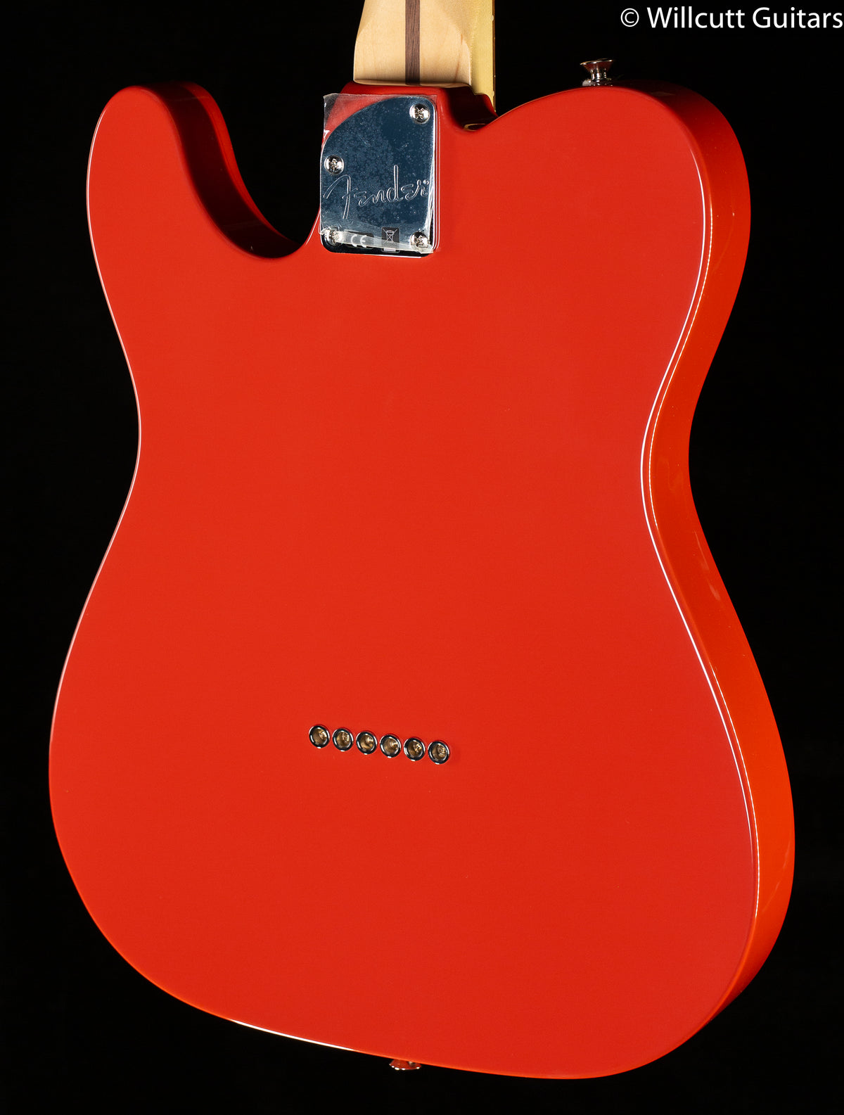 Fender Deluxe Nashville Telecaster Fiesta Red Pau Ferro (116)
