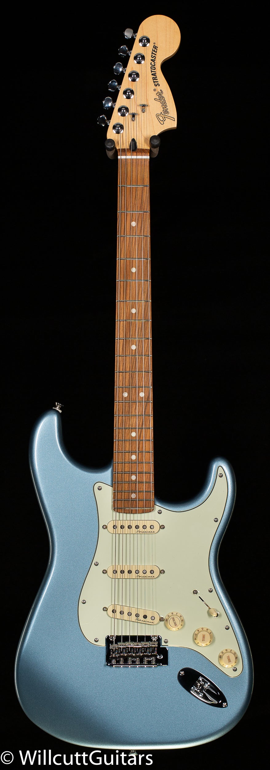 Fender Deluxe Roadhouse Stratocaster Mystic Ice Blue - Willcutt