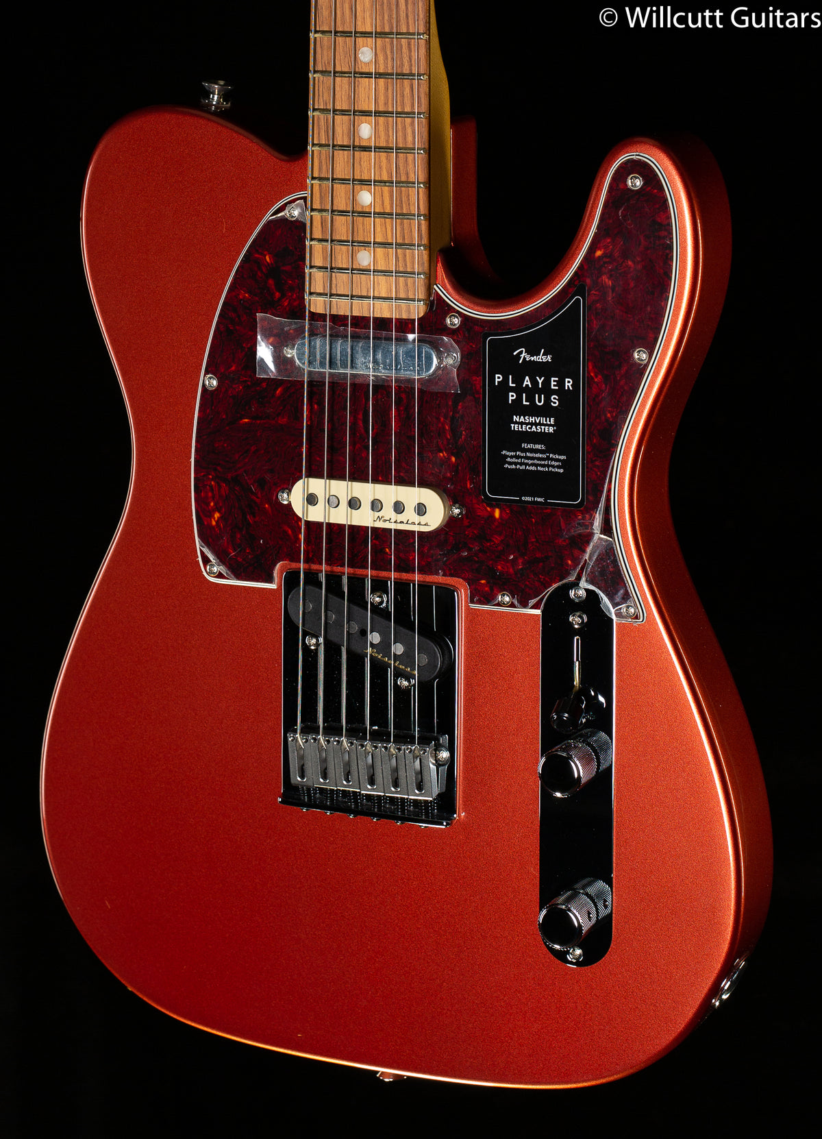 Fender Player Plus Nashville Telecaster Aged Candy Apple Red Pau Ferro Fingerboard