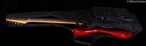 Fender Noventa Stratocaster Pau Ferro Fingerboard Crimson Red Transparent