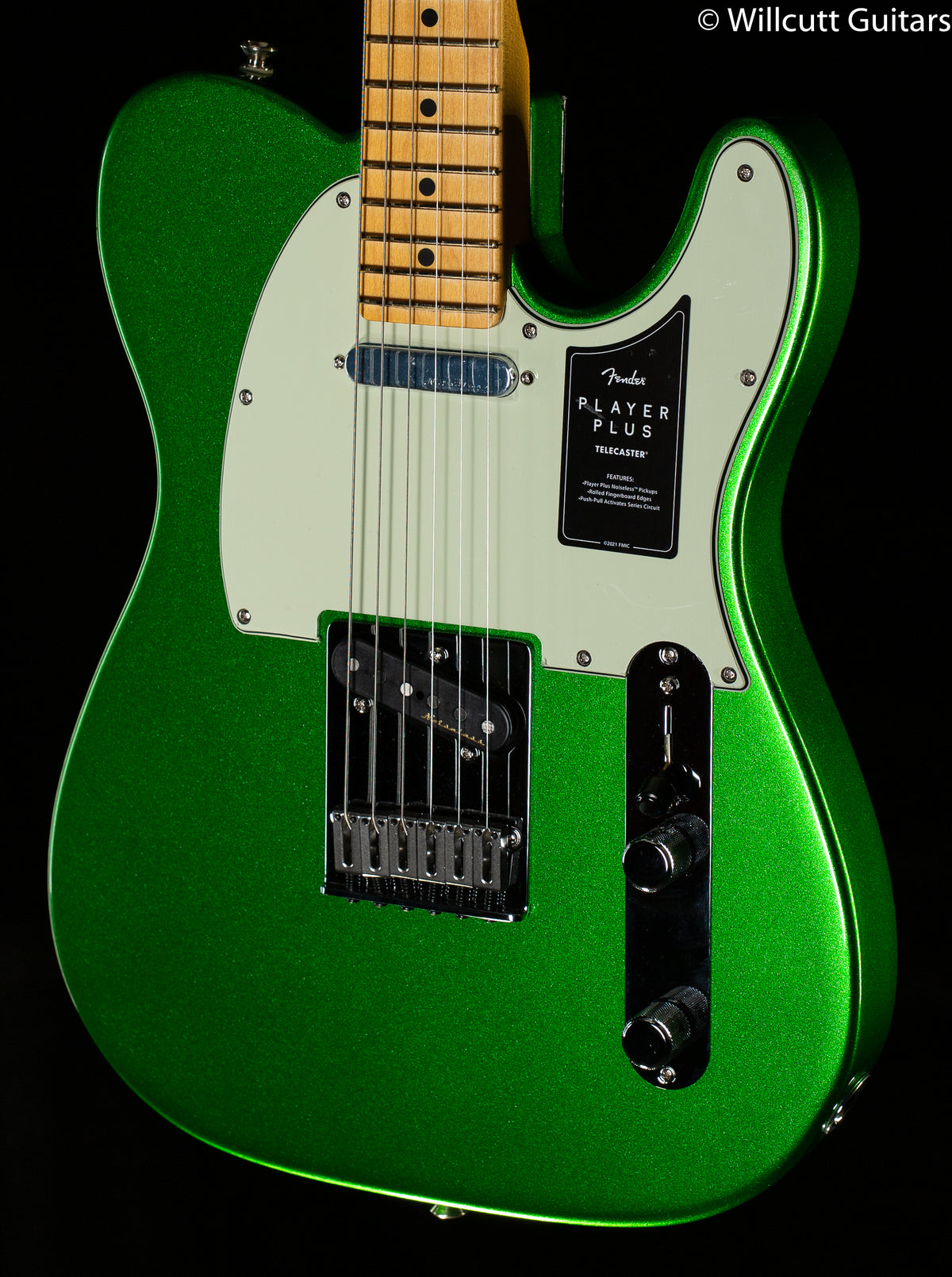 Fender Player Plus Telecaster Maple Fingerboard Cosmic Jade
