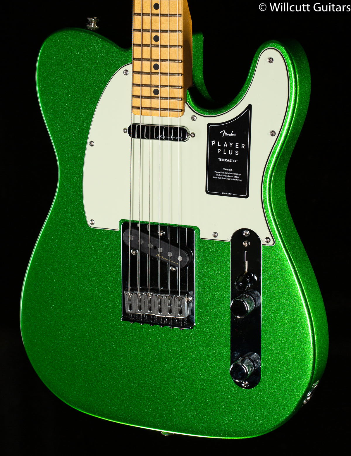 Fender Player Plus Telecaster Maple Fingerboard Cosmic Jade