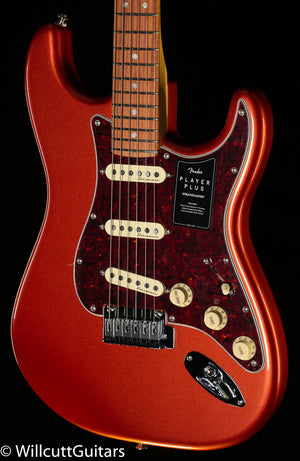 Fender Player Plus Stratocaster Aged Candy Apple Red Pau Ferro Fingerboard