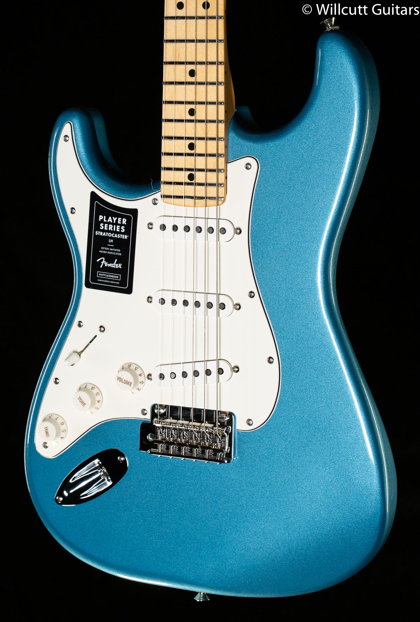 Fender Player Series Stratocaster Tidepool Maple Lefty - Willcutt