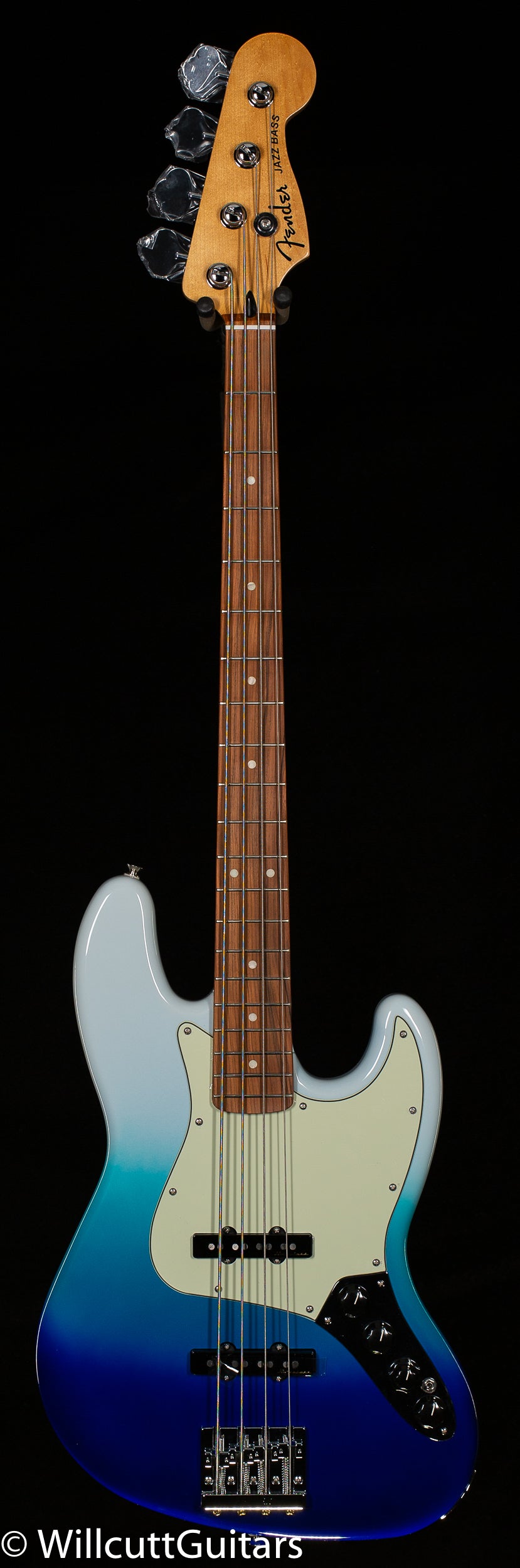 Fender Player Plus Jazz Bass Pau Ferro Fingerboard Belair Blue Bass Guitar (056)