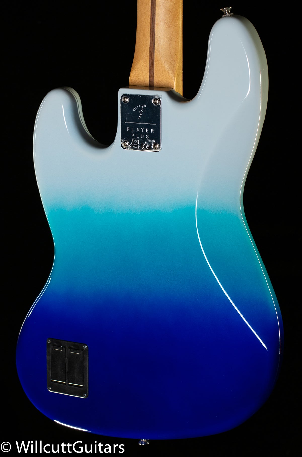 Fender Player Plus Jazz Bass Pau Ferro Fingerboard Belair Blue Bass Guitar (056)