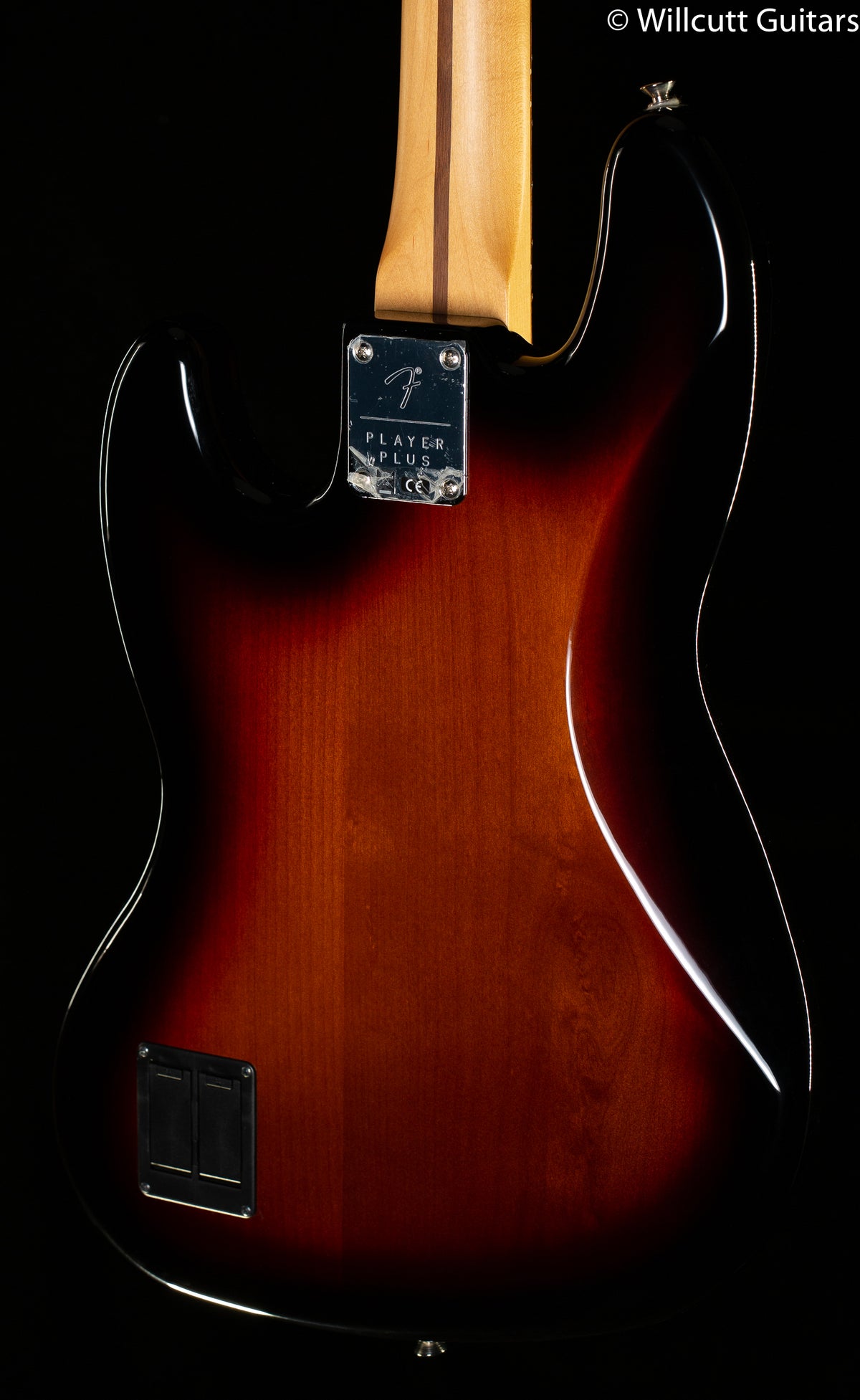 Fender Player Plus Jazz Bass 3-Color Sunburst Pau Ferro Fingerboard Bass Guitar (585)