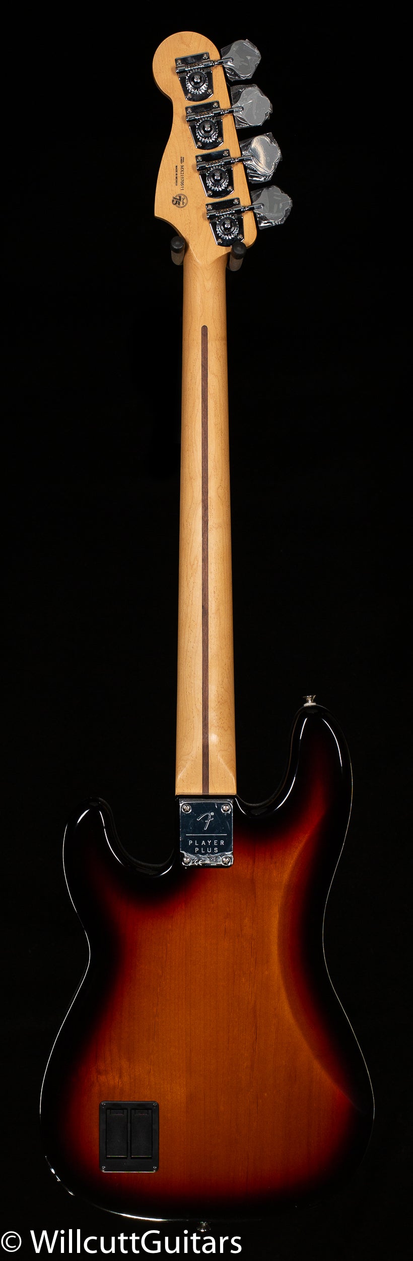 Fender Player Plus Precision Bass 3-Color Sunburst Pau Ferro Fingerboard Bass Guitar (511)