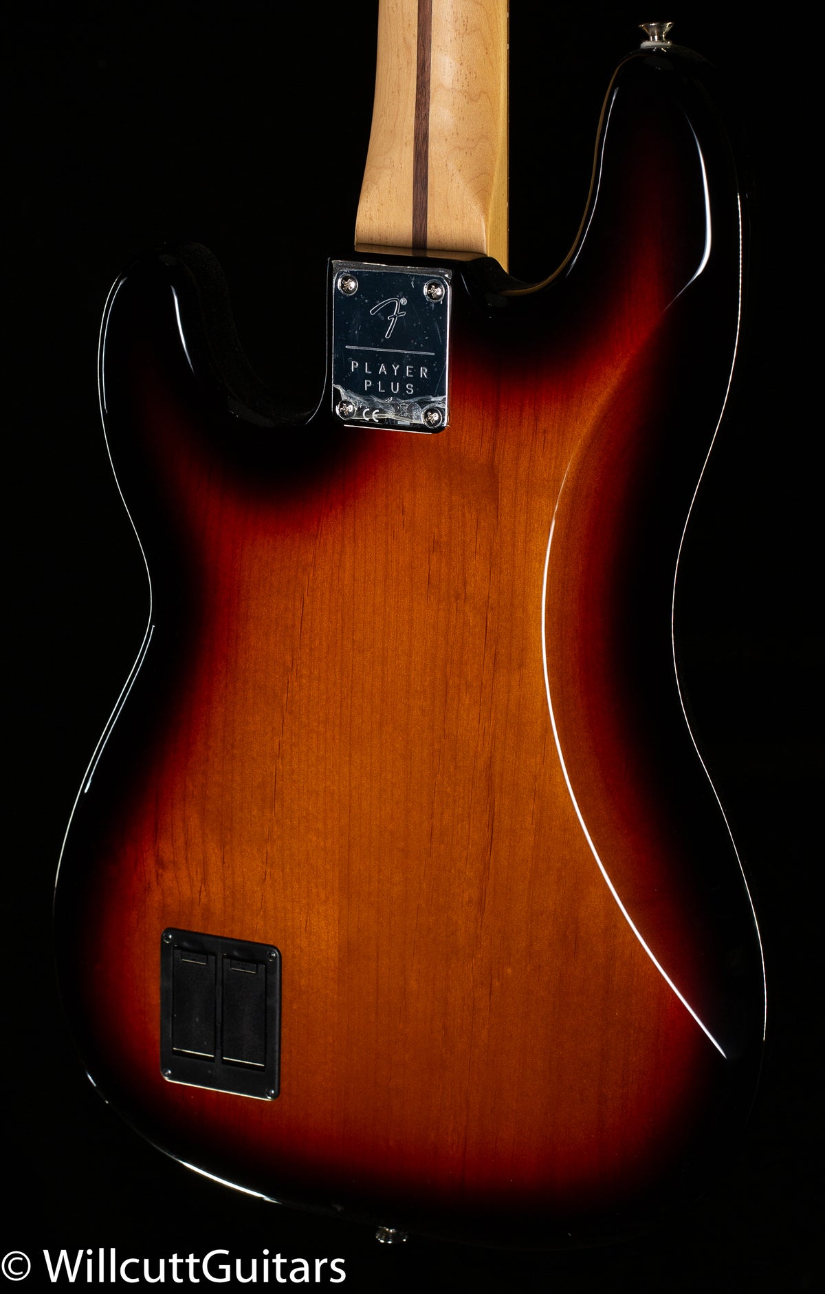 Fender Player Plus Precision Bass 3-Color Sunburst Pau Ferro Fingerboard Bass Guitar (511)