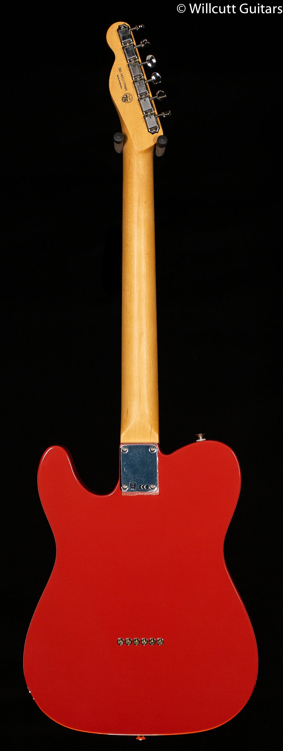 Fender Noventa Telecaster Maple Fingerboard Fiesta Red - Willcutt