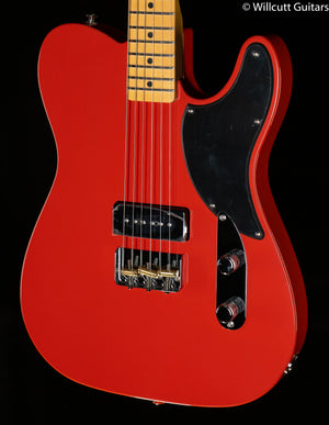 Fender Noventa Telecaster Maple Fingerboard Fiesta Red