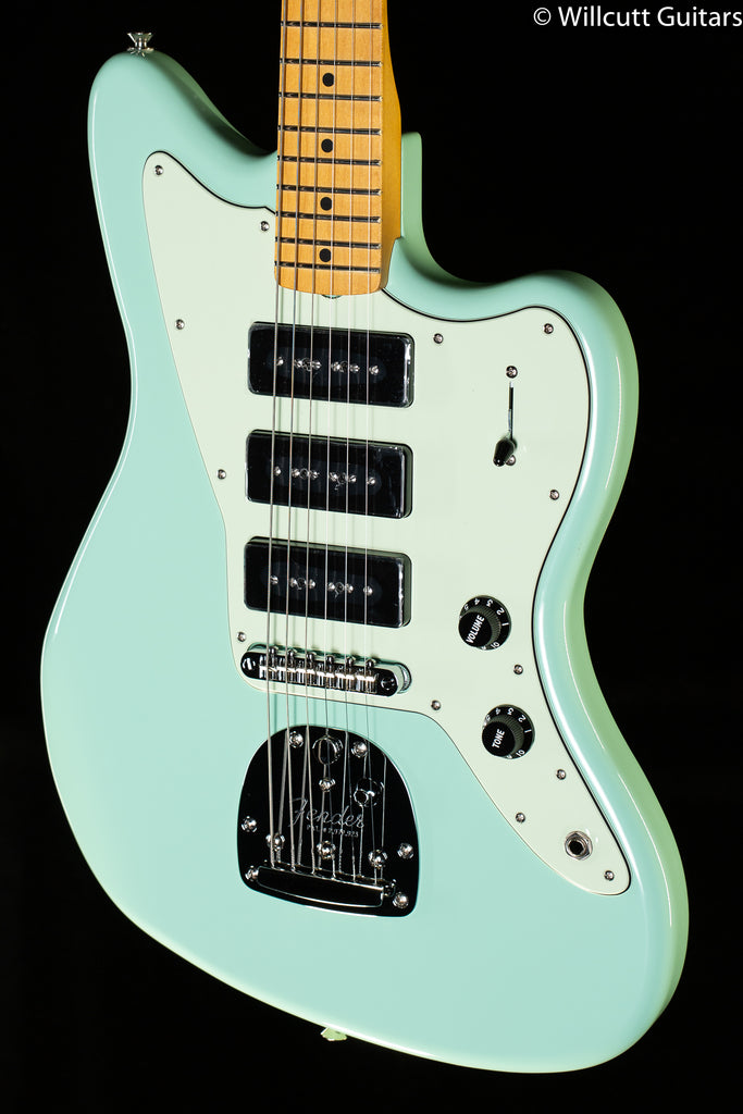Fender Noventa Jazzmaster Maple Fingerboard Surf Green (914