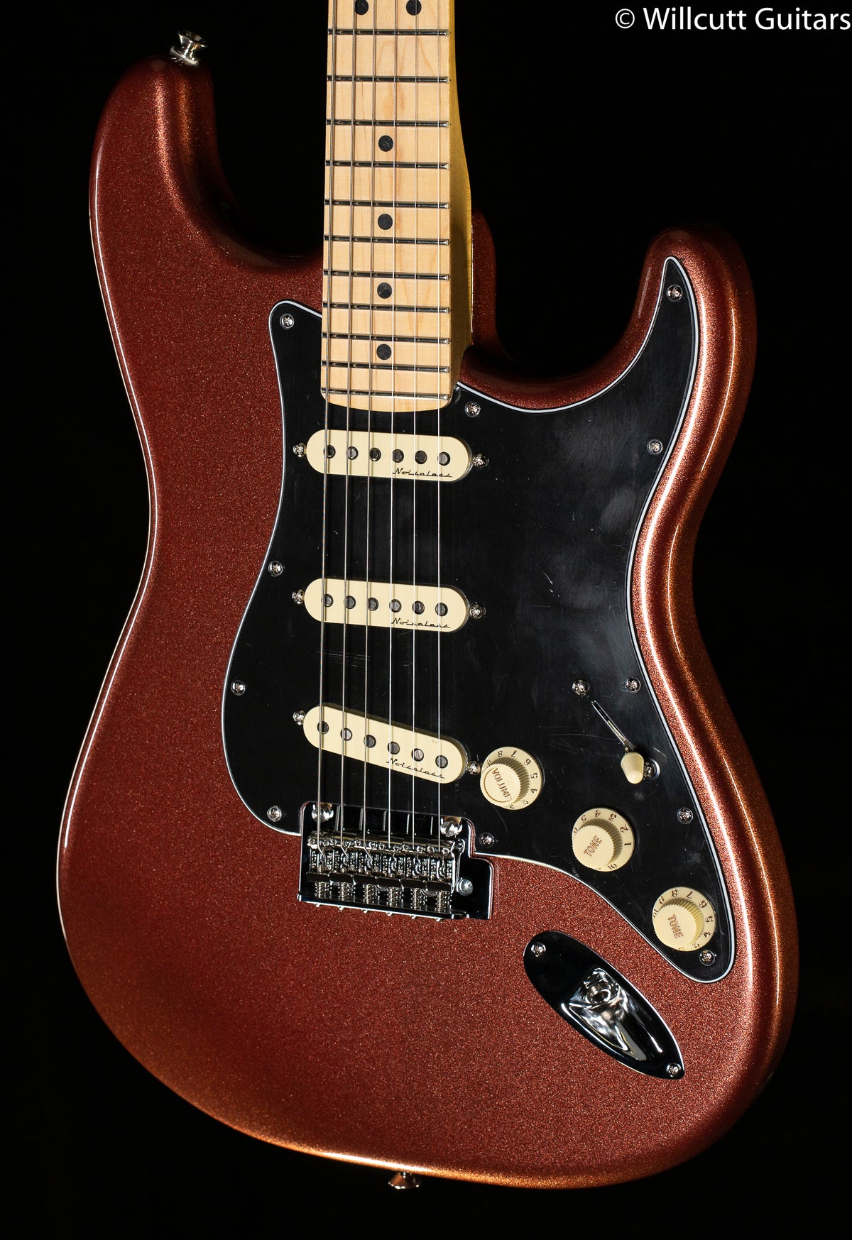 Fender Deluxe Roadhouse Stratocaster Copper - Willcutt Guitars