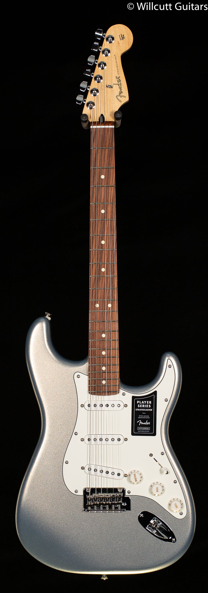 Fender Player Stratocaster Pau Ferro Silver - Willcutt Guitars