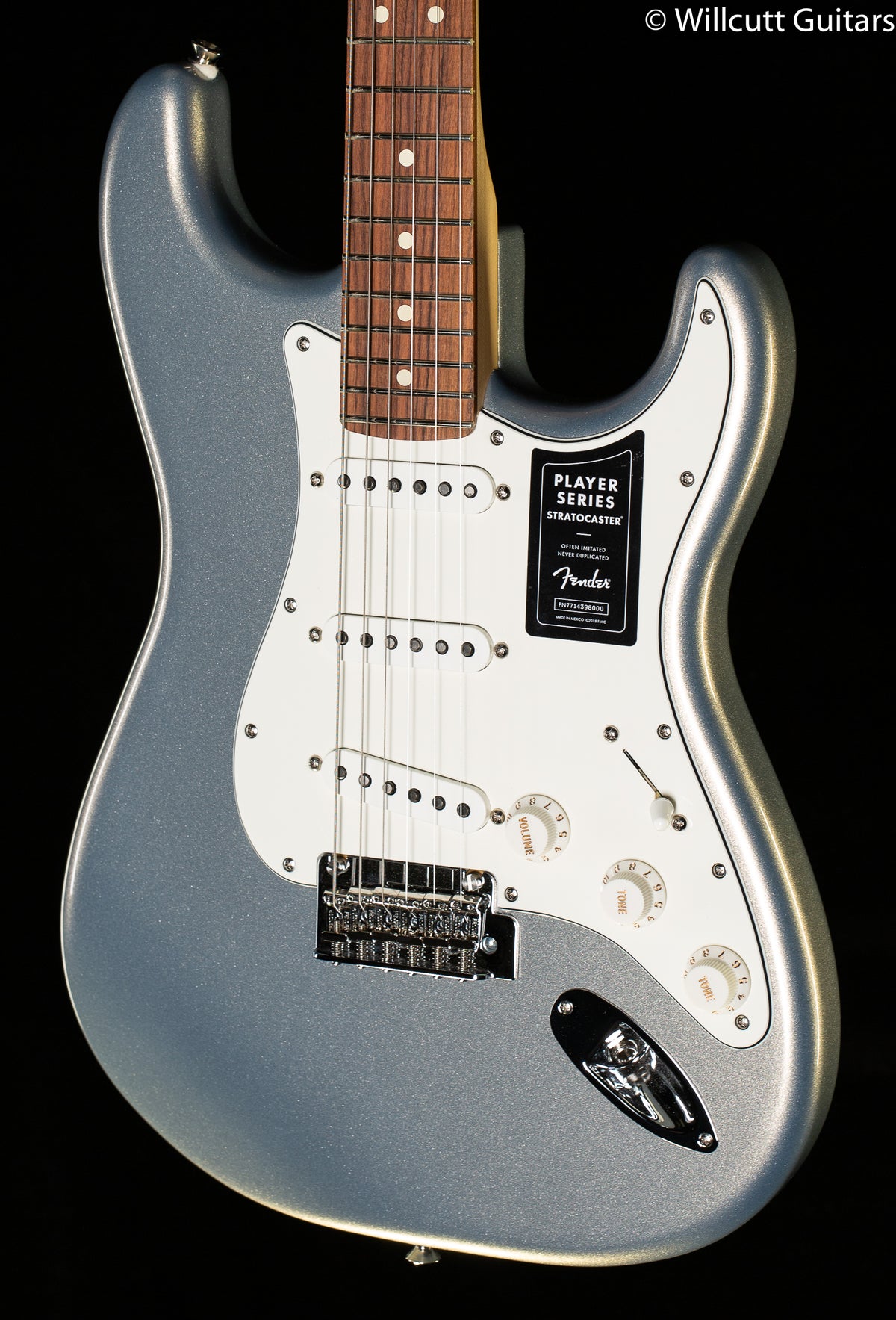 Fender Player Stratocaster Pau Ferro Silver (471)