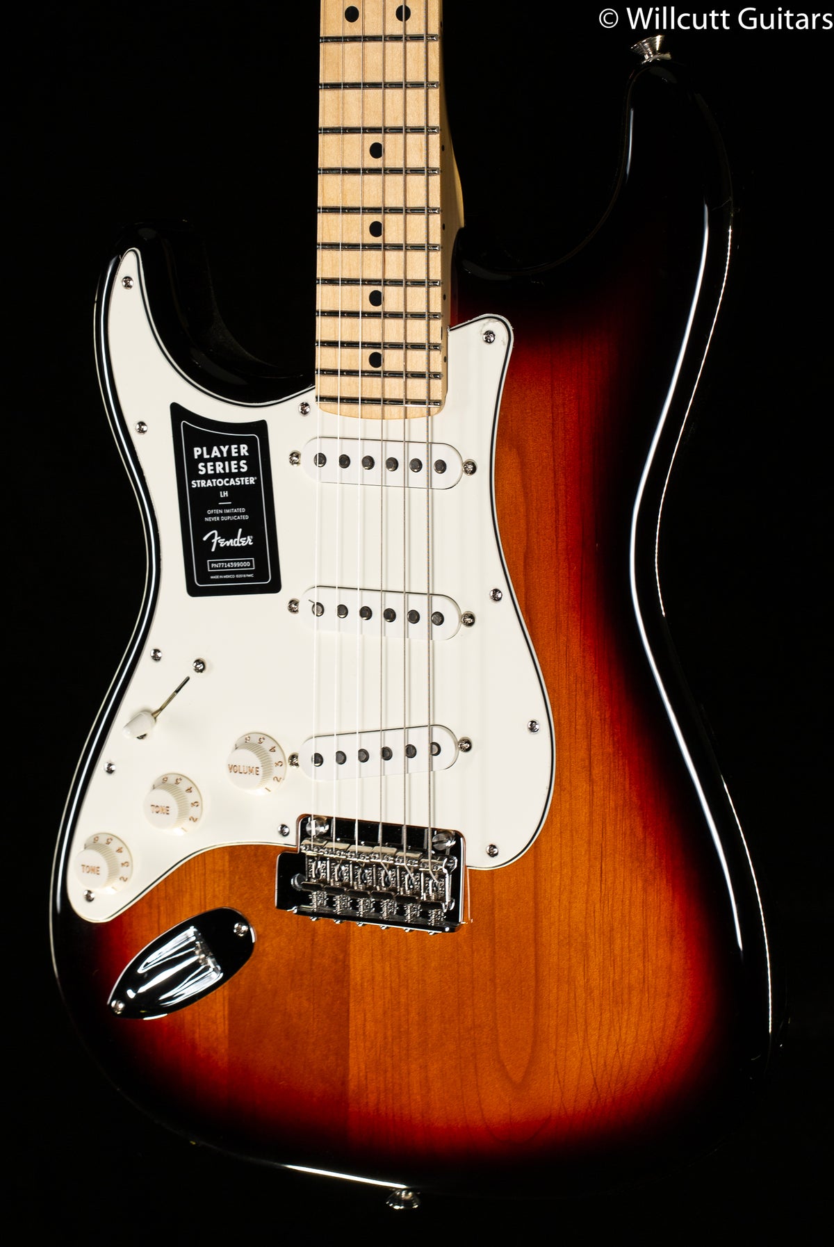 Fender Player Series Stratocaster 3 Color Sunburst Left (735)