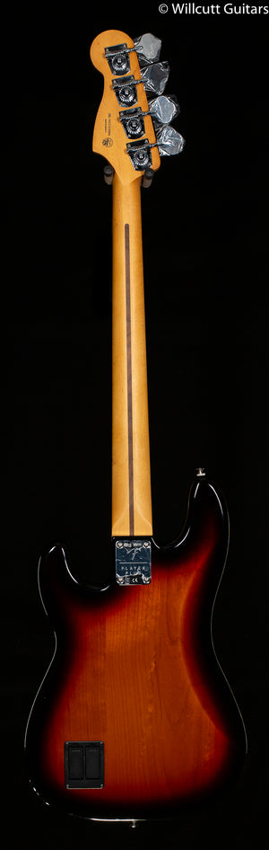 Fender Player Plus Precision Bass 3-Color Sunburst Pau Ferro Fingerboard Bass Guitar