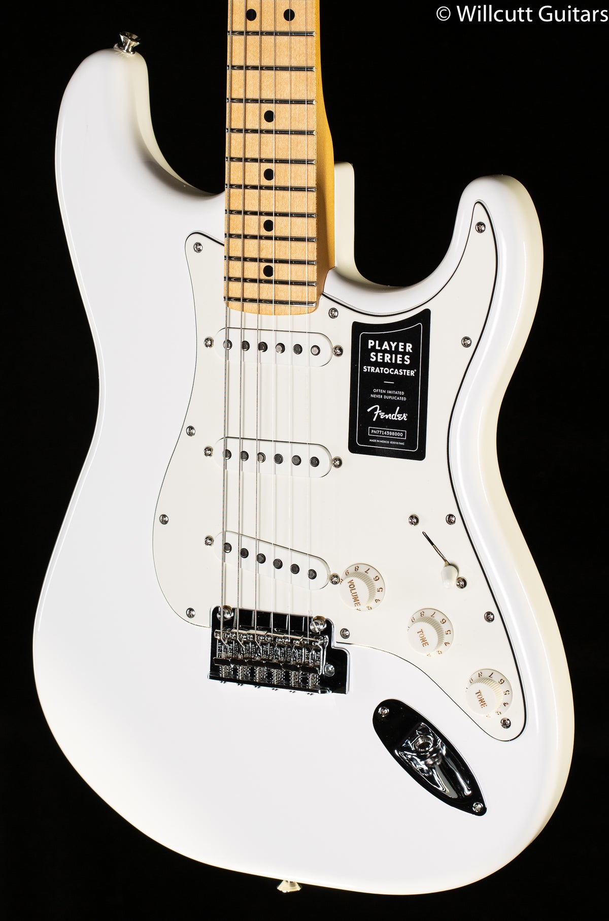 Fender Player Series Stratocaster Polar White Maple