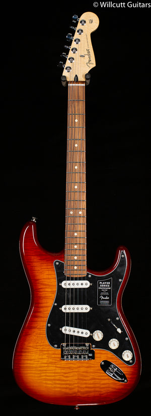Fender Player Stratocaster Plus Top Pau Ferro Fingerboard Tobacco Sunburst