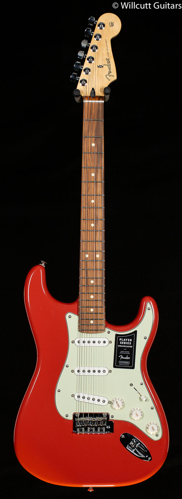 Fender フェンダー Player LTD ストラト フィエスタレッド Fender Limited Edition Player Stratocaster HSS Guitar in