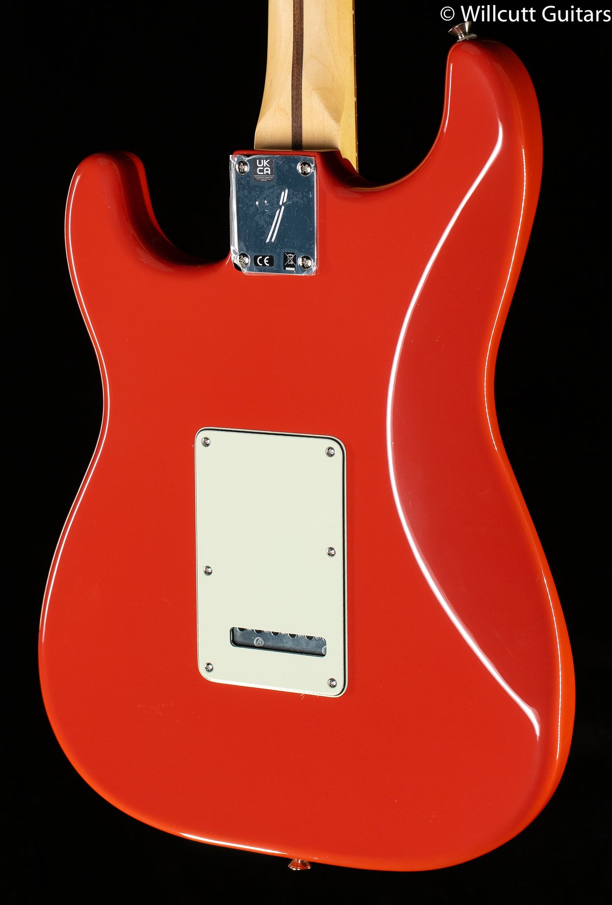 Fender LTD Player Stratocaster Pau Ferro Fiesta Red - Willcutt Guitars