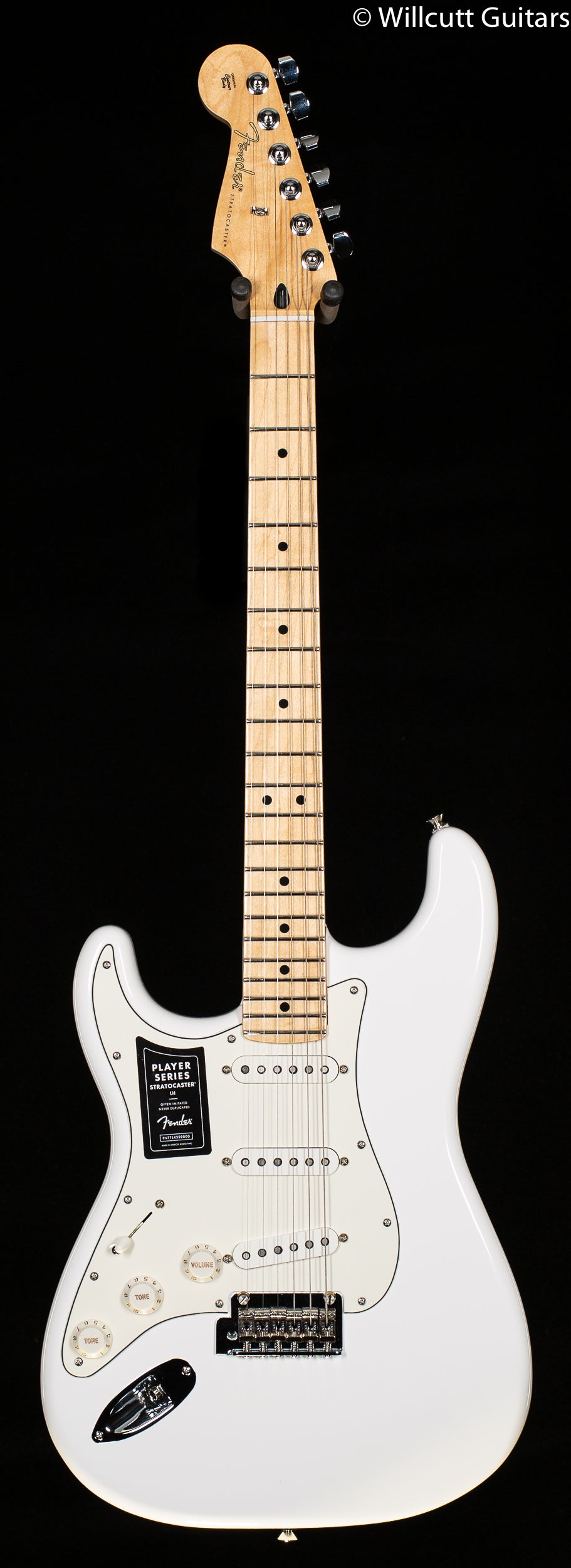 Fender Player Stratocaster Polar White Lefty - Willcutt Guitars