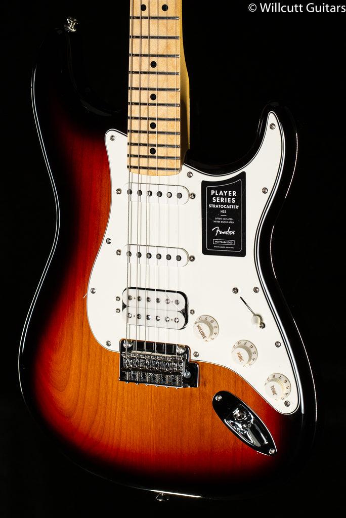Fender Player Stratocaster HSS Maple Fingerboard 3-Color