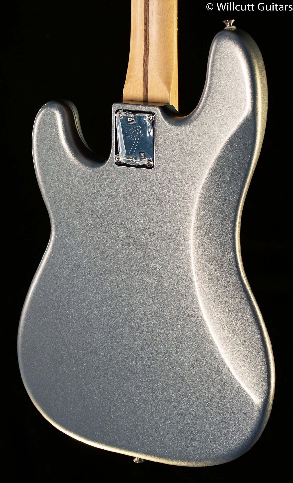 Fender Player Precision Bass Silver Pau Ferro Bass Guitar