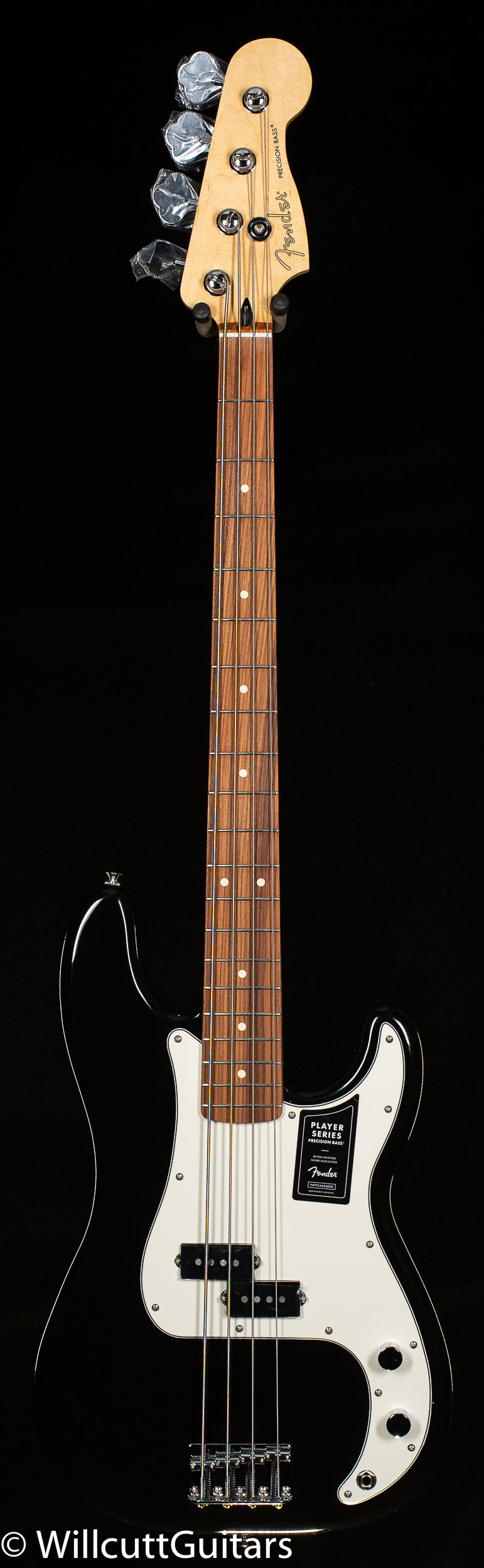 Fender Player Precision Bass Black Pau Ferro Bass Guitar