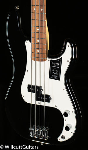 Fender Player Precision Bass Black Pau Ferro Bass Guitar