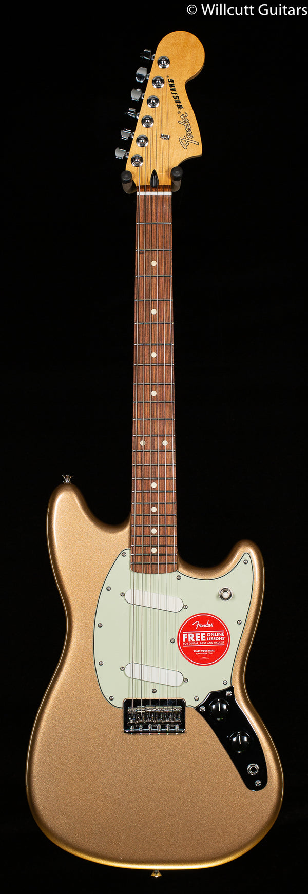 Fender Player Mustang®, Pau Ferro Fingerboard, Firemist Gold 