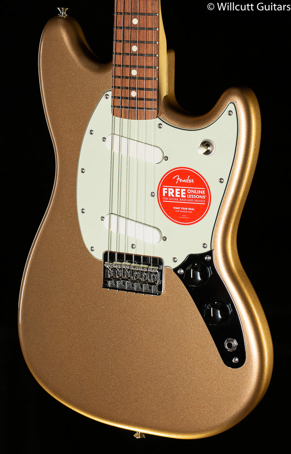 Fender Player Mustang Gold / フェンダー ムスタング Fender MEX Player Mustang (Firemist Gold/Pau Ferro) [Made In