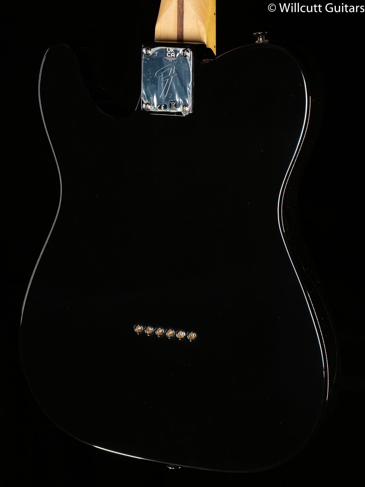 Fender Player Telecaster Black Maple - Willcutt Guitars