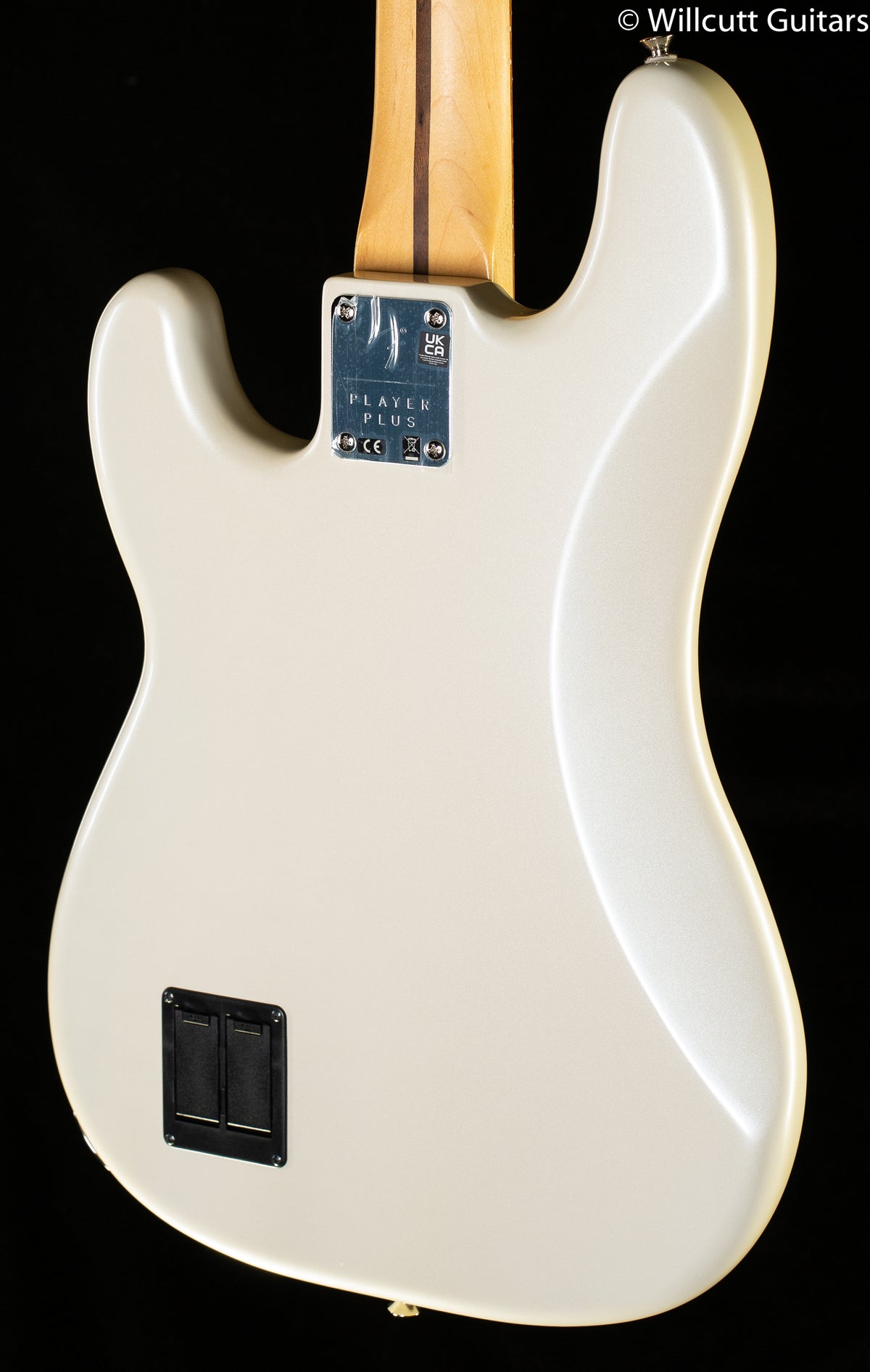 Fender Player Plus Precision Bass Olympic Pearl Bass Guitar
