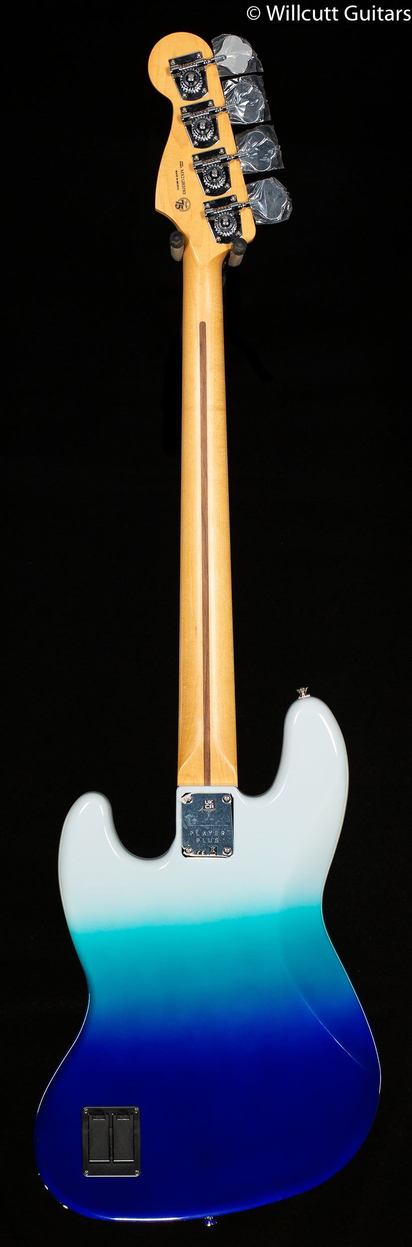 Fender Player Plus Jazz Bass Pau Ferro Fingerboard Belair Blue Bass Guitar (783)