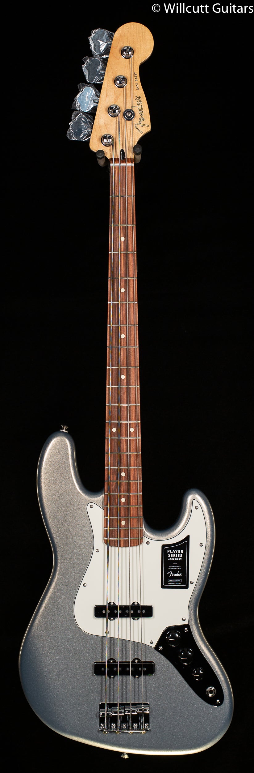 Fender Player Jazz Bass Silver Bass Guitar