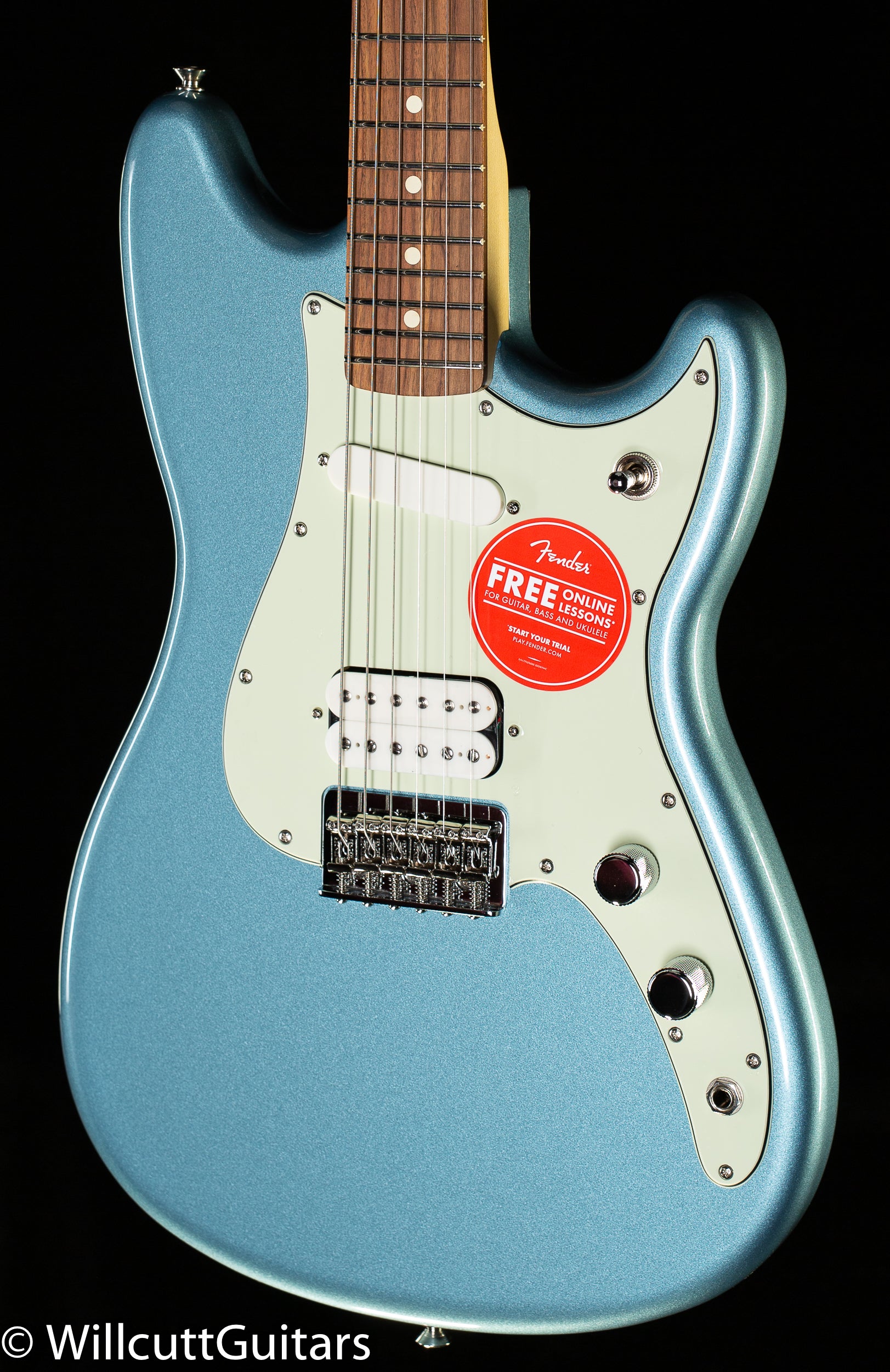 Fender Offset Duo-Sonic HS Ice Blue Metallic - Willcutt Guitars