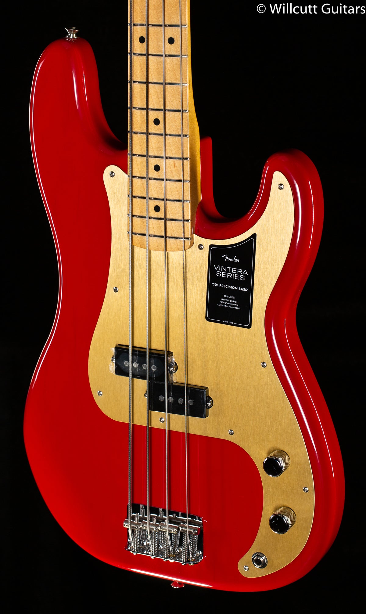 Fender Vintera '50s Precision Bass Dakota Red - Willcutt Guitars