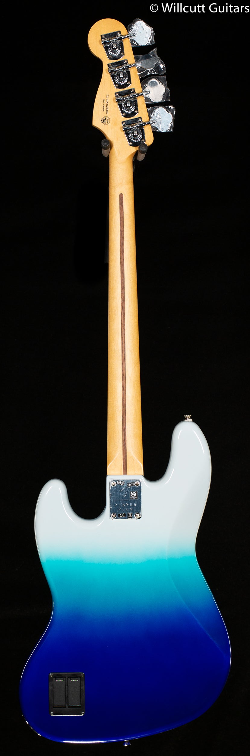 Fender Player Plus Jazz Bass Pau Ferro Fingerboard Belair Blue Bass Guitar (867)