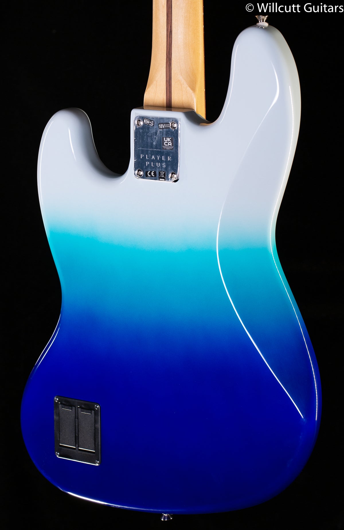 Fender Player Plus Jazz Bass Pau Ferro Fingerboard Belair Blue Bass Guitar (867)