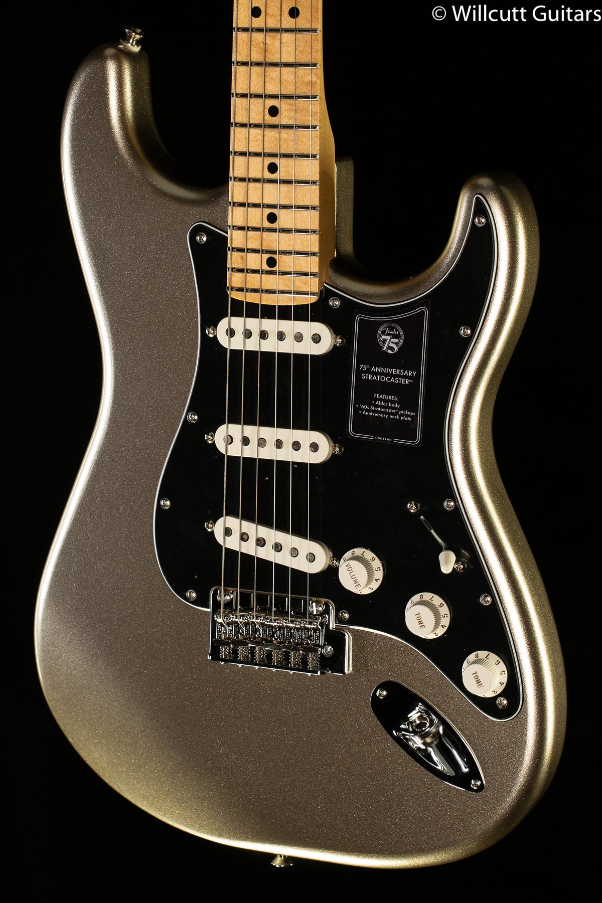 Fender 75th Anniversary Stratocaster Maple Fingerboard Diamond Anniversary