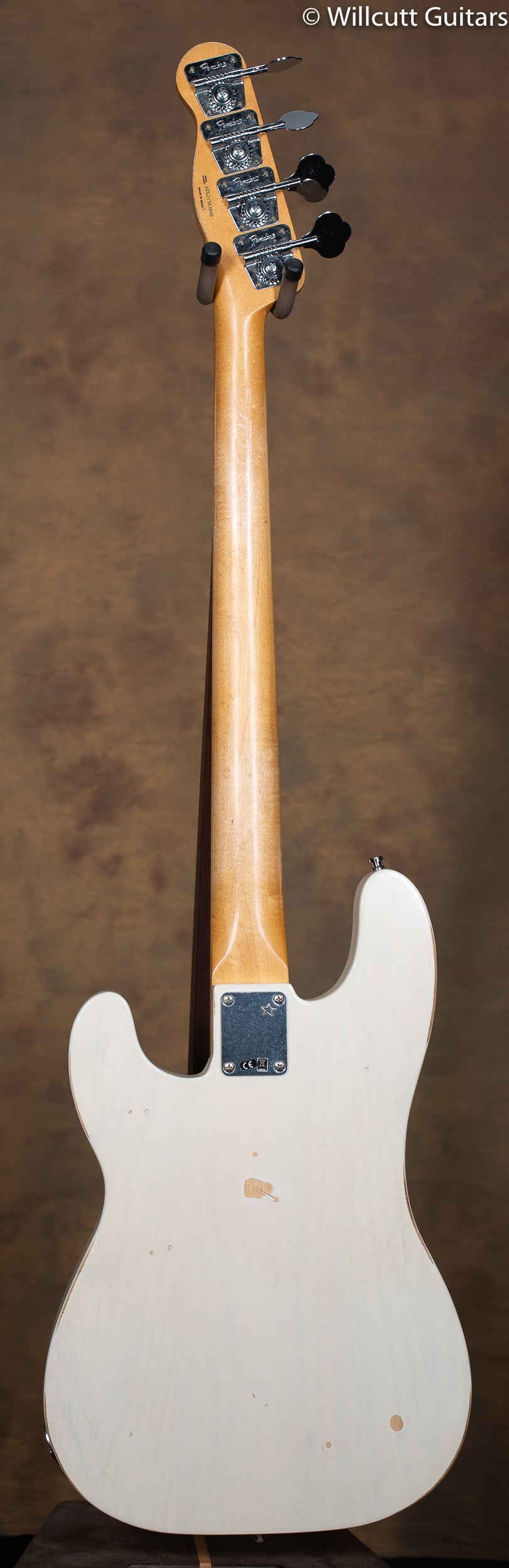 Fender Mike Dirnt Road Worn Precision Bass White Blonde Maple