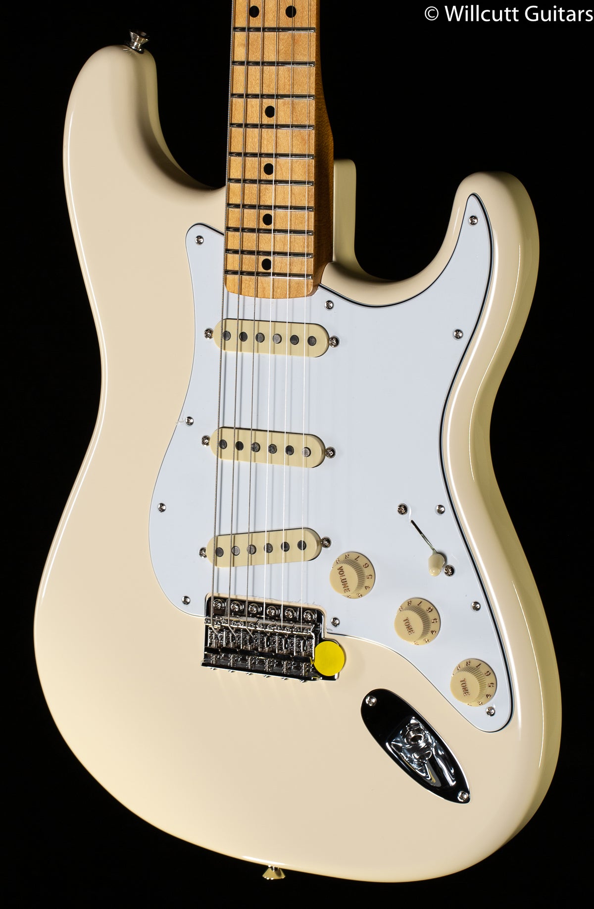 Fender Jimi Hendrix Strat Olympic White Maple Neck (651)