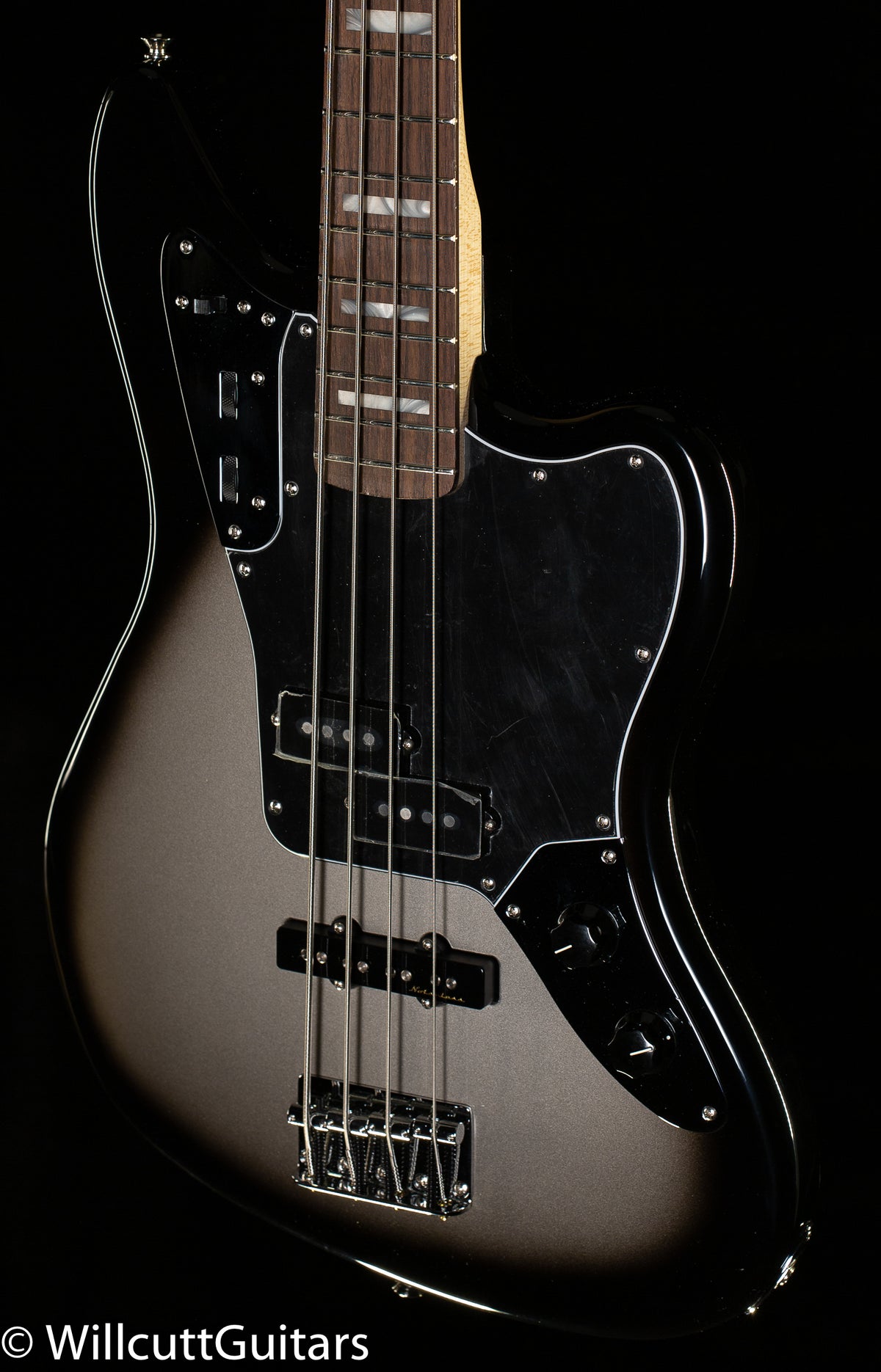 Fender Troy Sanders Jaguar Bass Silverburst Rosewood Fingerboard