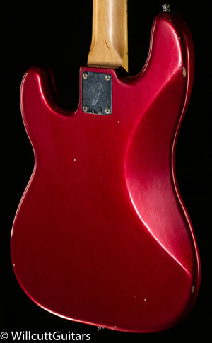Fender Nate Mendel P Bass Candy Apple Red Bass Guitar