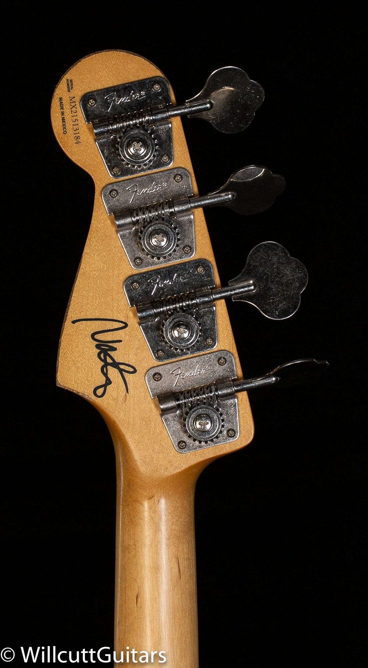 Fender Nate Mendel P Bass Candy Apple Red Bass Guitar