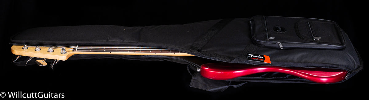 Fender Nate Mendel P Bass Candy Apple Red Bass Guitar