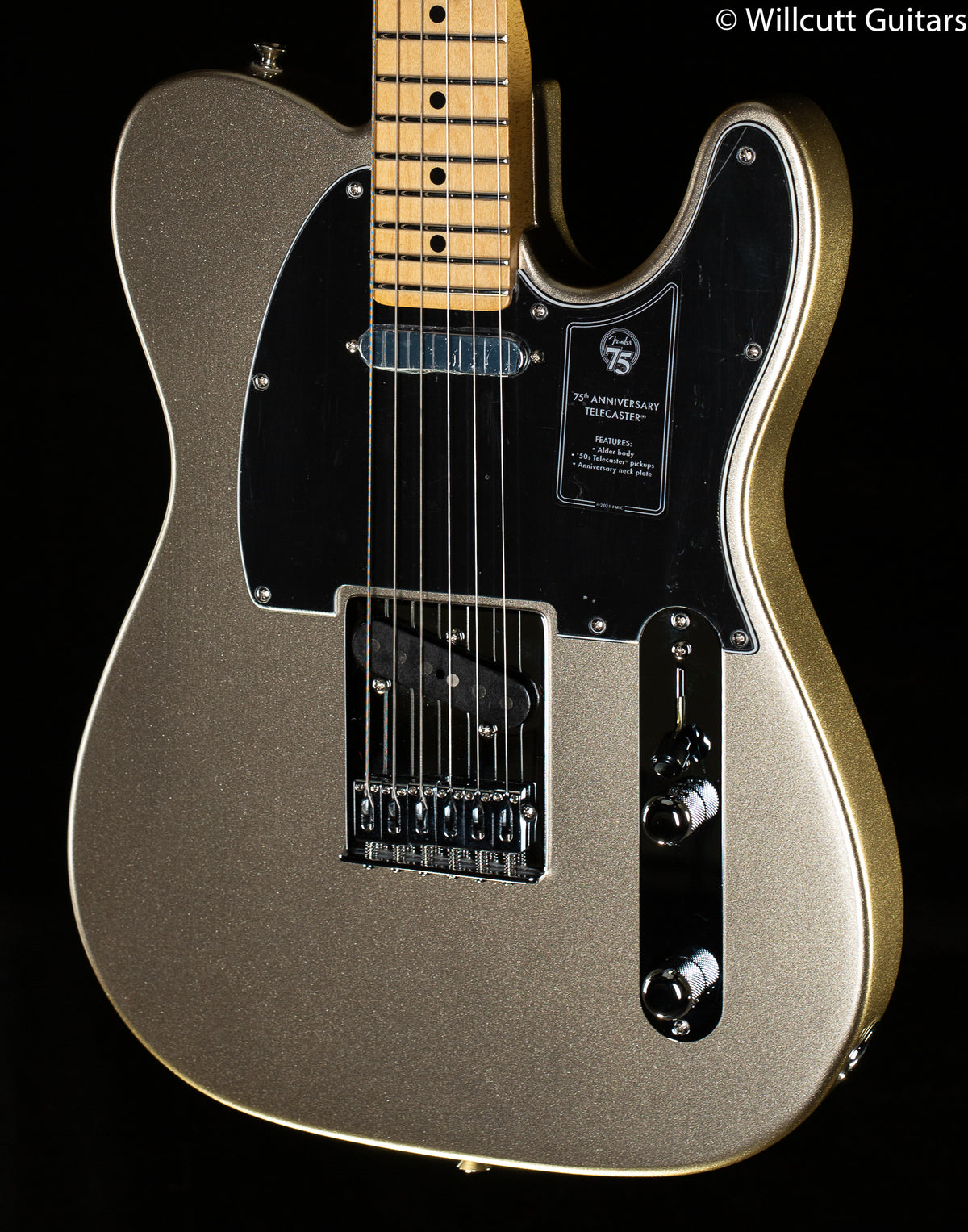 Fender 75th Anniversary Telecaster Maple Fingerboard Diamond Anniversary (874)